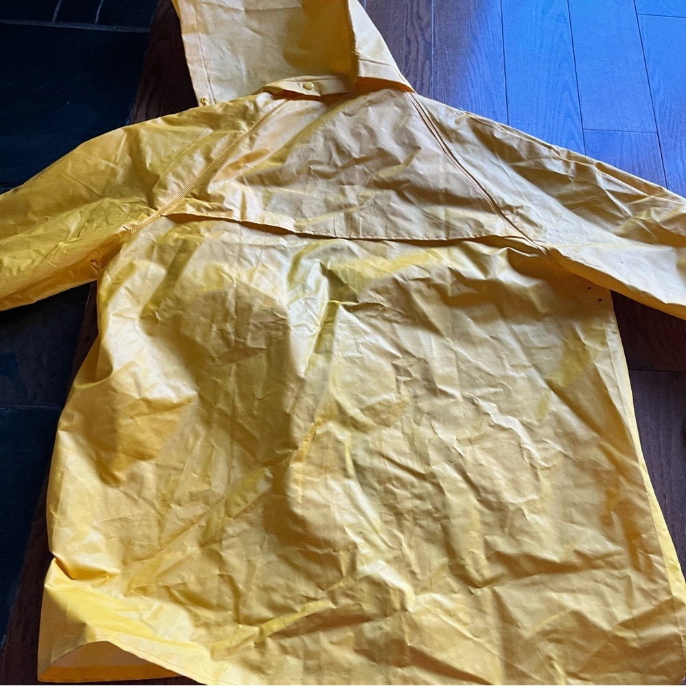 Arkon PVC Outdoors Fishing Rain Jacket Hooded Yellow Suit Waterproof Ove… - Picture 14 of 14